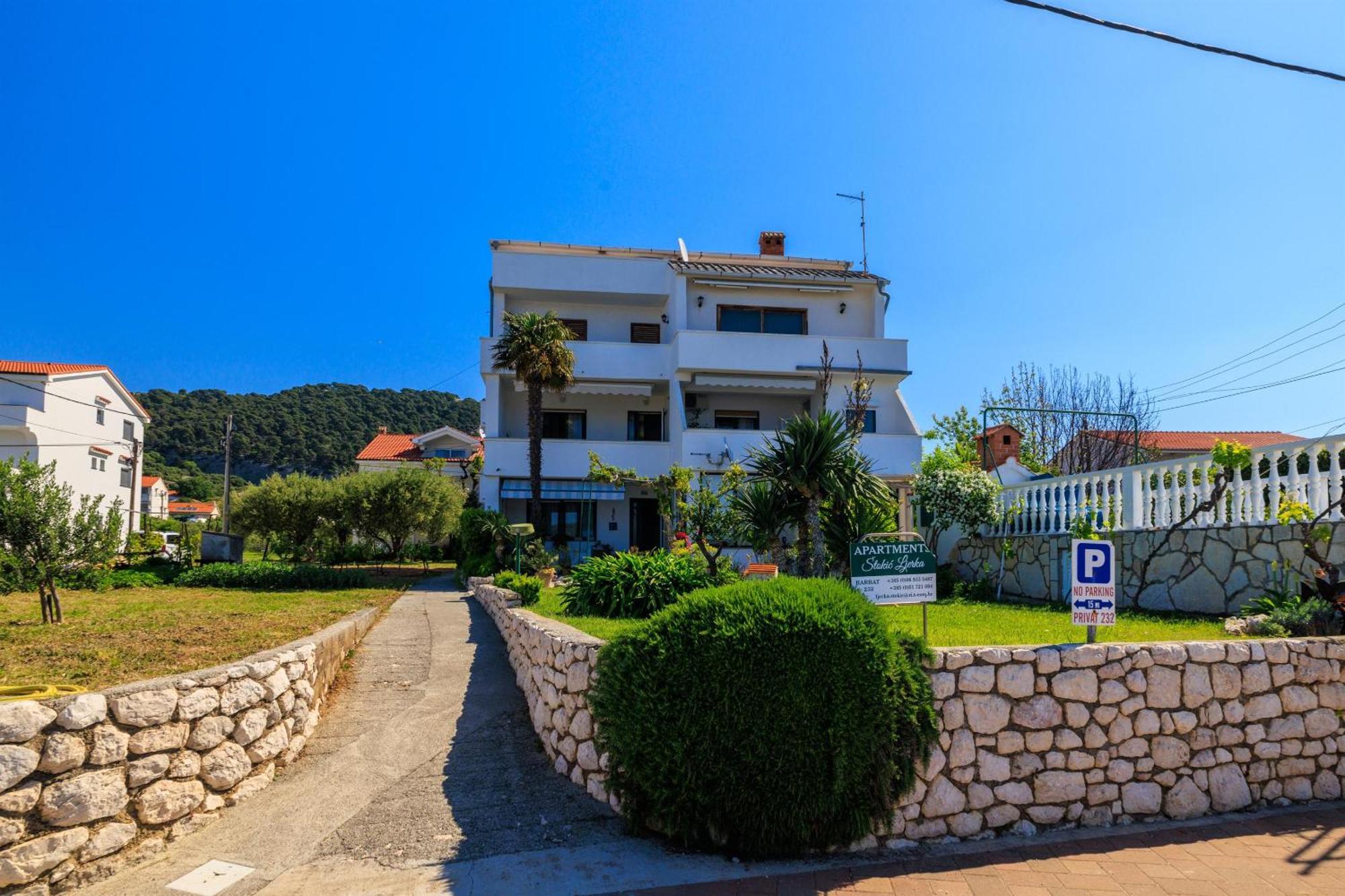 Barbat na Rabu Apartments Near The Sea Barbat מראה חיצוני תמונה